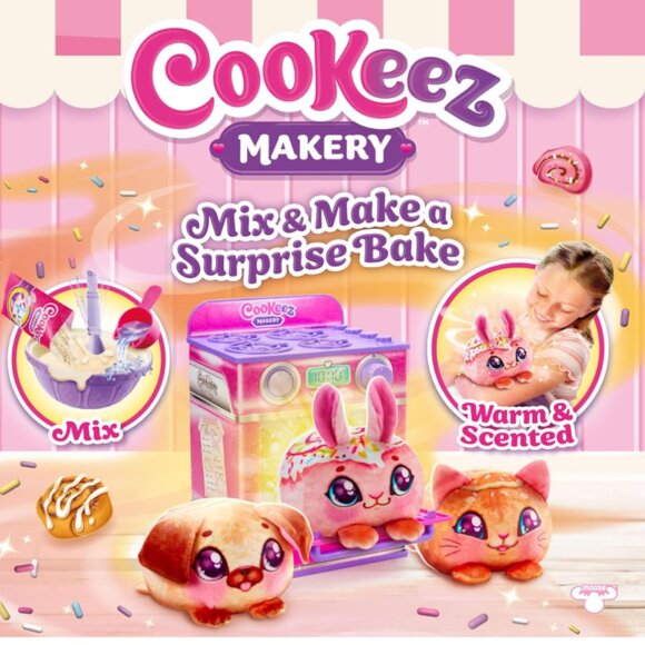 Cinnamon Treatz Oven–Interactive Bake & Reveal Oven Playset w/Mystery Scent - Picture 3 of 8